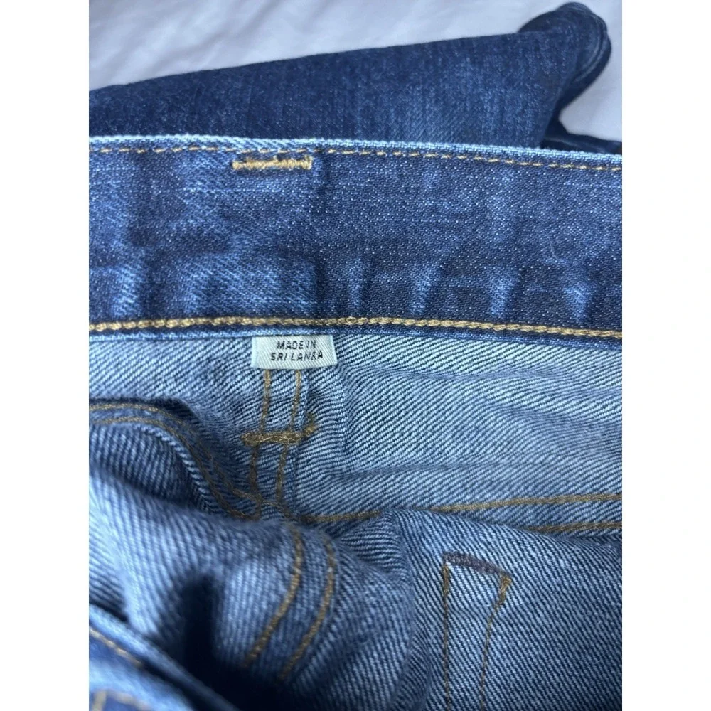 J.Crew 770 Japanese Kaihara Denim Dark Blue Jeans Men's 32x30 Straight Slim